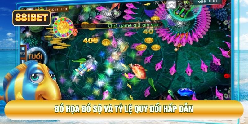 Đồ họa đồ sộ và tỷ lệ quy đổi hấp dẫn