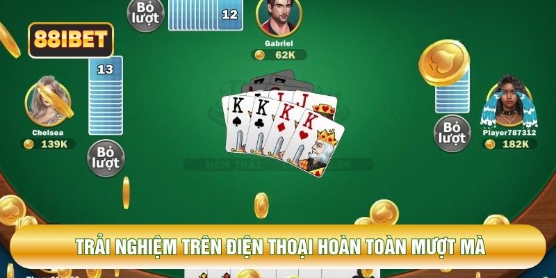 Trải nghiệm trên điện thoại hoàn toàn mượt mà